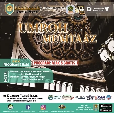 Paket Umroh Satu Orang Juni 2023