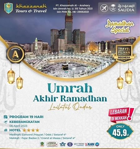 Jadwal  Umroh Berdua  Ramadhan 2023